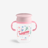 Taza 360º con asas 300ml Deep Sea Rosa