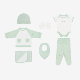 Set de 7 peleles para recién nacido Sleepy Sheep