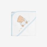 Toalla con capucha 90/90 cm Dream Big Azul