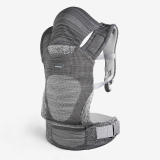 Portabebés Hoody Fly knit Gris