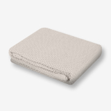 Manta de punto de algodón Dream Big Beige