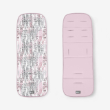 Funda para silla de paseo Leaves Rosa