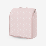 Cama portátil con espuma viscoelástica 2en1 Confetti Rosa