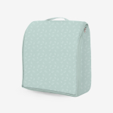 Cama portátil con espuma viscoelástica 2en1 Leaves Menta