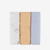 Juego de pañales de muselina 3 uds 75x75 cm Seally Me