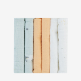 Juego de 6 paños de muselina 30x30 cm Sleepy Sheep