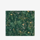 Manta de muselina doble capa 100x100 cm Secret Garden Verde