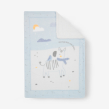 Manta de sherpa supersuave para bebé 80/110 cm Stripy Friends