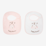 Set de 2 baberos de rizo Hippo Dreams