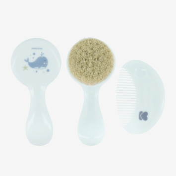 Comb and brush Blue