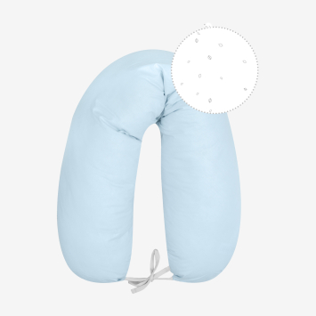Almohada de embarazo Dream Big Azul