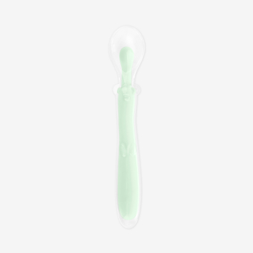 Cuchara de silicona Menta