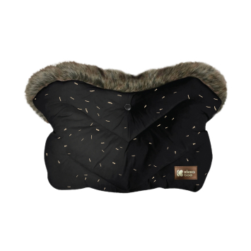 Luxury Fur Confetti Negro