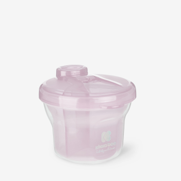 Dispensador de leche en polvo Rosa Claro