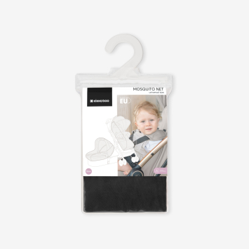 Mosquitera para carrito de bebé Negro