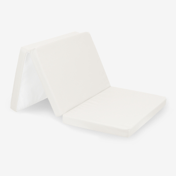 Colchón plegable 59/118/5 cm poliéster Gris Claro