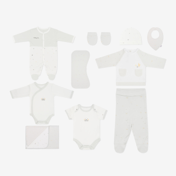 Set de 10 peleles para recién nacido Seally Me