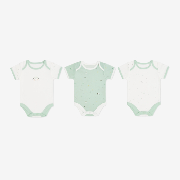 Juego de bodies para bebé 3 uds Sleepy Sheep