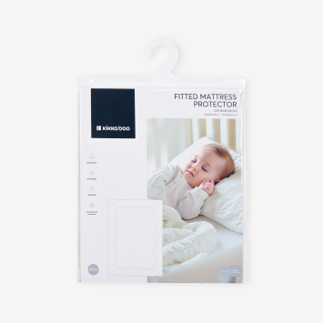 Protector de colchón ajustable - antibacteriano 60/120/15 cm