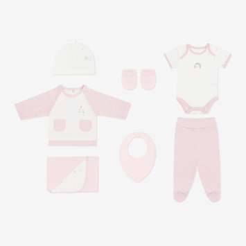 Set de 7 peleles para recién nacido Hedge-hugs