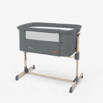 Cuna colecho Amaris Gris Oscuro