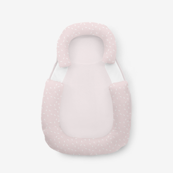 Posicionador antivuelco de espuma viscoelástica Confetti Rosa