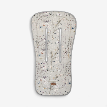 Funda antisudor para cochecito Secret Garden Gris