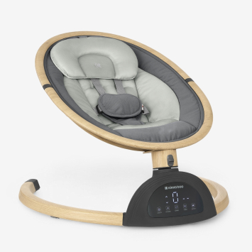 Columpio eléctrico de lado a lado Ashlee Gris Oscuro 2025