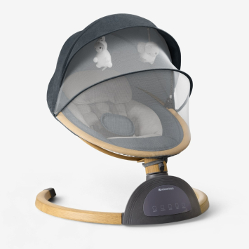 Columpio eléctrico de lado a lado Ashlee Dark Grey