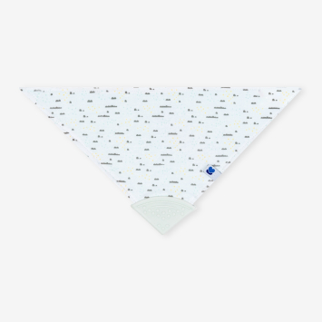 Babero Bandana con mordedor Savanna Pattern Menta