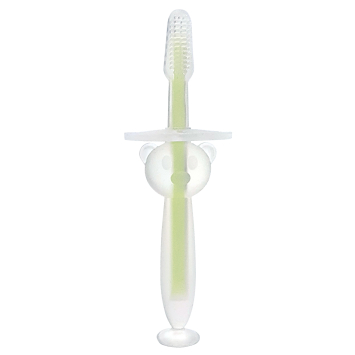 Silicone toothbrush Bear Mint