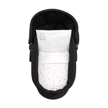 Juego de cama para capazo 6 piezas Hippo Dreams