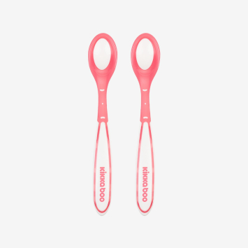 Cucharas termosensibles 2 uds Boo Rosa