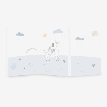 Colchón plegable 60/120/5 cm Stripy Friends