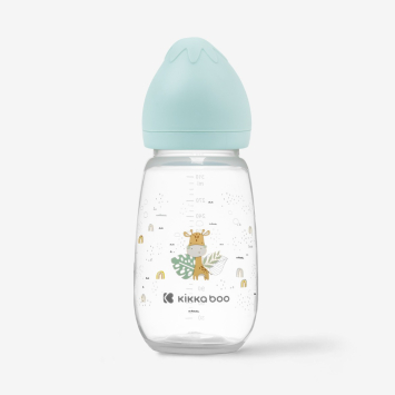 Biberón anticólico 310ml Savanna Menta