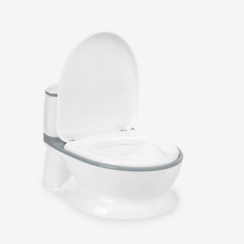 Inodoro para bebes Flushy Gris