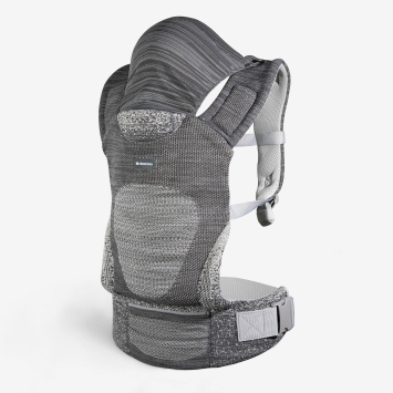 Portabebés Hoody Fly knit Gris