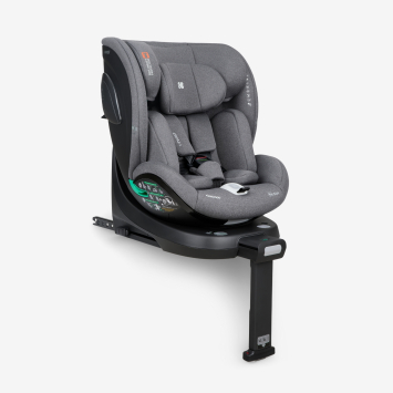 Silla de coche 40-150 cm i-Twist i-SIZE Gris Claro