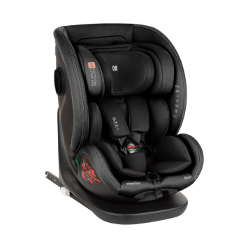 Silla de coche 40-150 cm i-View i-SIZE Negro