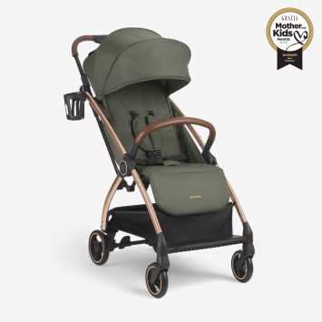 Silla de paseo autoplegable Joy Verde Militar