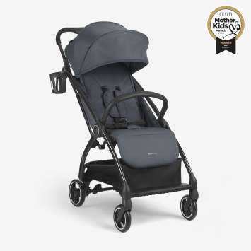 Silla de paseo autoplegable Joy Gris Oscuro