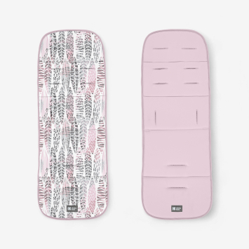 Funda para silla de paseo Leaves Rosa