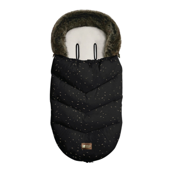 Luxury Fur Confetti Black