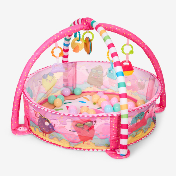 Alfombra de juego con 30 bolas Marshmallow