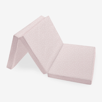 Colchón plegable 60/120/5 cm Confetti Rosa