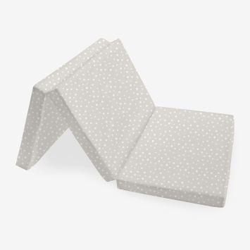 Colchón plegable 60/120/5 cm Dots Beige