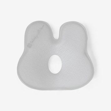 Almohada ergonómica de espuma viscoelástica Bunny Airknit Gris
