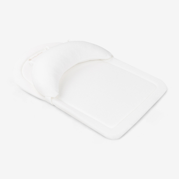 Alfombra de juego para estar boca abajo de espuma viscoelástica Airknit Blanco