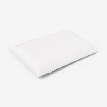 Almohada ventilada de espuma viscoelástica Airknit Blanco