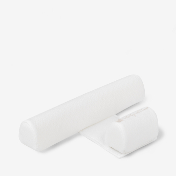 Posicionador para recién nacidos de espuma viscoelástica Airknit Blanco